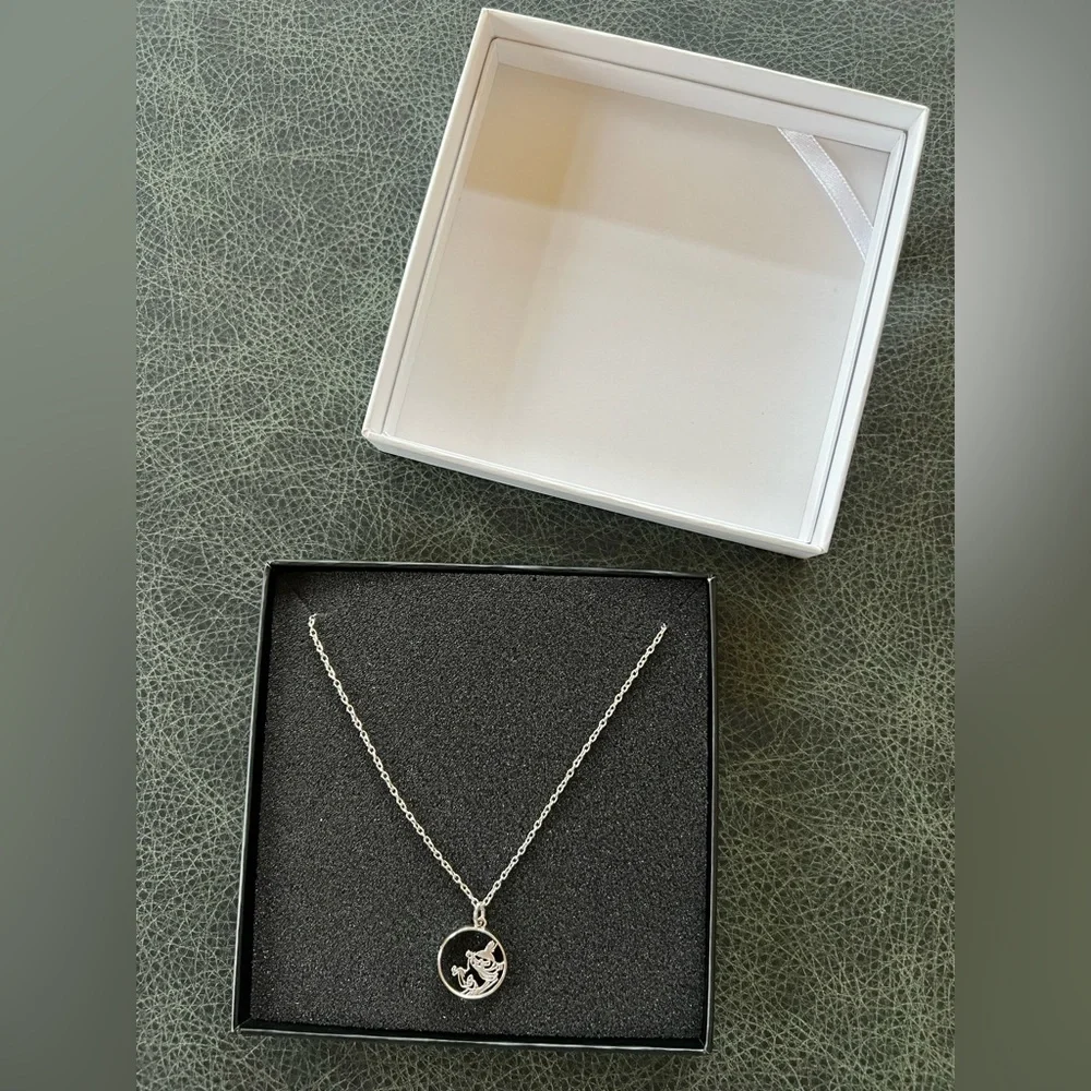 Moomin Necklace Little My Adventure 925 Silver Chain and Pendant